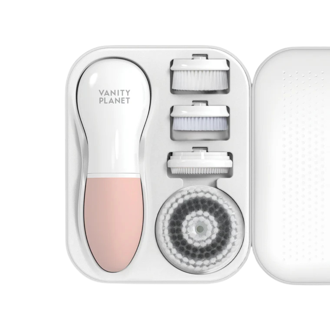 Low-MOQ beauty device kit with custom packaging and accessories
